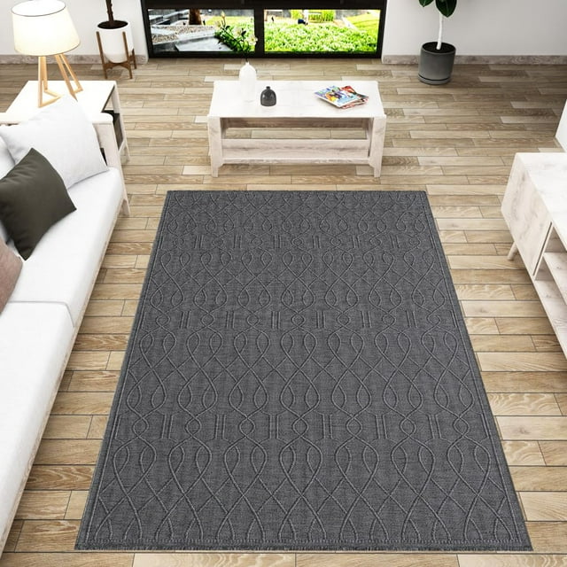 BY COCOON Area Rug 4'x6' | Rugs for Living Room Rugs For Bedrooms Area Rugs Bedroom Rug (120 Cm x 180 Cm)