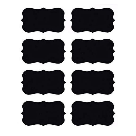 Windspeed 36pcs Chalkboard Labels Reusable Blackboard Stickers for the Kitchen, Pantry, Mason Jars, Wine Glasses