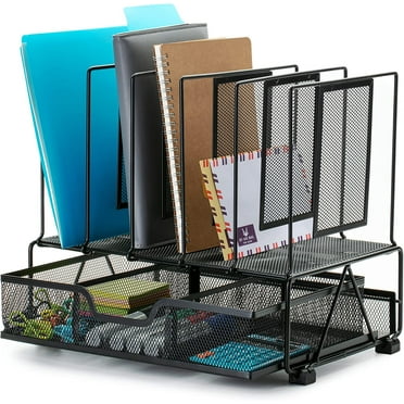 Mr. Pen- Mesh Desk Organizer with Drawer, Desk File Organizer, Desk Organizers and Storage, Desk Storage Organizer, Office Organizers for Desk, Office Desk Organizers, Christmas Gifts