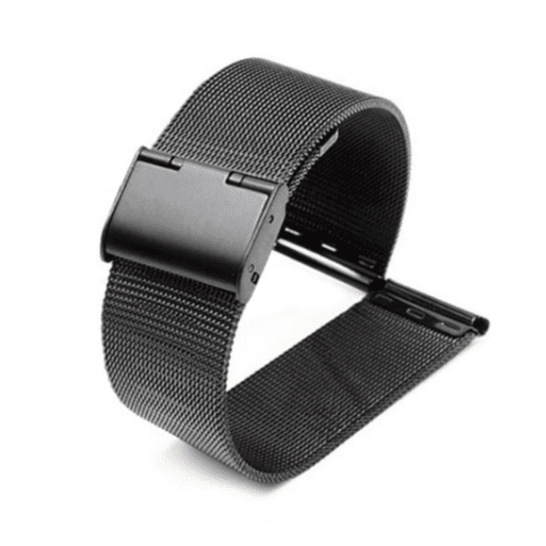 Correa de malla para reloj digital de 42-44mm Color Negro Genérica Correa para reloj digital de 42-44mm