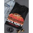 thumbnail image 3 of Surfers Santa Monica California  T-Shirt Women -Image by Shutterstock, Female Medium, 3 of 4