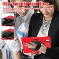 thumbnail image 6 of For iPad Pro 13 M4 2024/iPad Pro 13 M5 2025 Case 13 inch, 360 Hand Strap, Shoulder Strap, Kickstand, Rugged Drop Protection, Red, 6 of 7