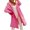 Hot Pink, variant on Niaviben Knit Cardigan Long Cardigans for Women Hooded Cardigan for Women Chunky Cardigan Crochet Sweater Knit Sweater Jacket Women Blue L