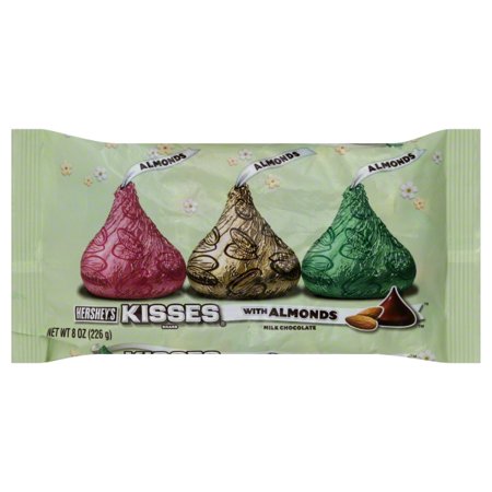 UPC 034000139583 product image for Hershey E Kisses Chocolate With Almonds | upcitemdb.com