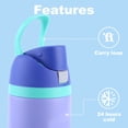 thumbnail image 4 of Tapa Recambio Owala FreeSip 19oz 24oz 32o () Azul, 4 of 9