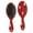 Red Christmas Snowman, variant on Red Christmas Snowman Pattern Hair Brush,Girls Detangling Hair Brush,Glide Through Tangles with Ease for Wet & Dry Hair,8.8"X2.8"