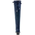 thumbnail image 3 of Ferwind Women's Ultra-Tall Over-the-Knee Boots Suede Accent Female Adult Navy  7, 3 of 7