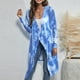 thumbnail image 2 of Chaqueta de punto con estampado irregular informal de moda para mujer Fridja  BV0+3632, 2 of 4