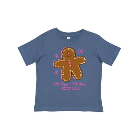 

Inktastic Sugar & Spice Gingerbread Gift Toddler Toddler Girl T-Shirt