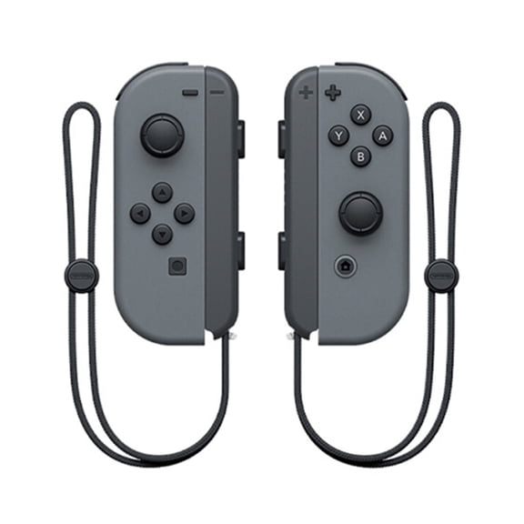 Switch Wireless Controllers with Hand Strap Replacement Wireless Gamepad Joy-con Dual Vibration (Grey)