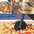 thumbnail image 5 of Motorcycle Pizza Cutter, Funny Pizza Cutter, Stainless Steel Plastic Pizza Roller, Pizza Wheel, Pizza Knife, Pizza Cutter with Sharp Cutter Wheel & St, 5 of 5
