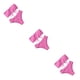 thumbnail image 4 of sweethay Traje de baño dividido de Color sólido para mujer, corpiño sin tirantes, conjunto de traje de baño acolchado de verano, ropa de Rosa S 3Conjunto, 4 of 6