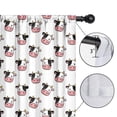 thumbnail image 4 of Blackout Kids Curtains,White Cow Head Pattern Childrens Insulated Curtains Set Of 2,Bedroom Essentials,Toddler Room Decor 42x54in(106x137cm), 4 of 5