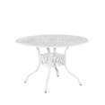 thumbnail image 4 of Homestyles Capri Aluminium 6 Pièces Repas en Plein Air Ensemble en Blanc, 4 of 9