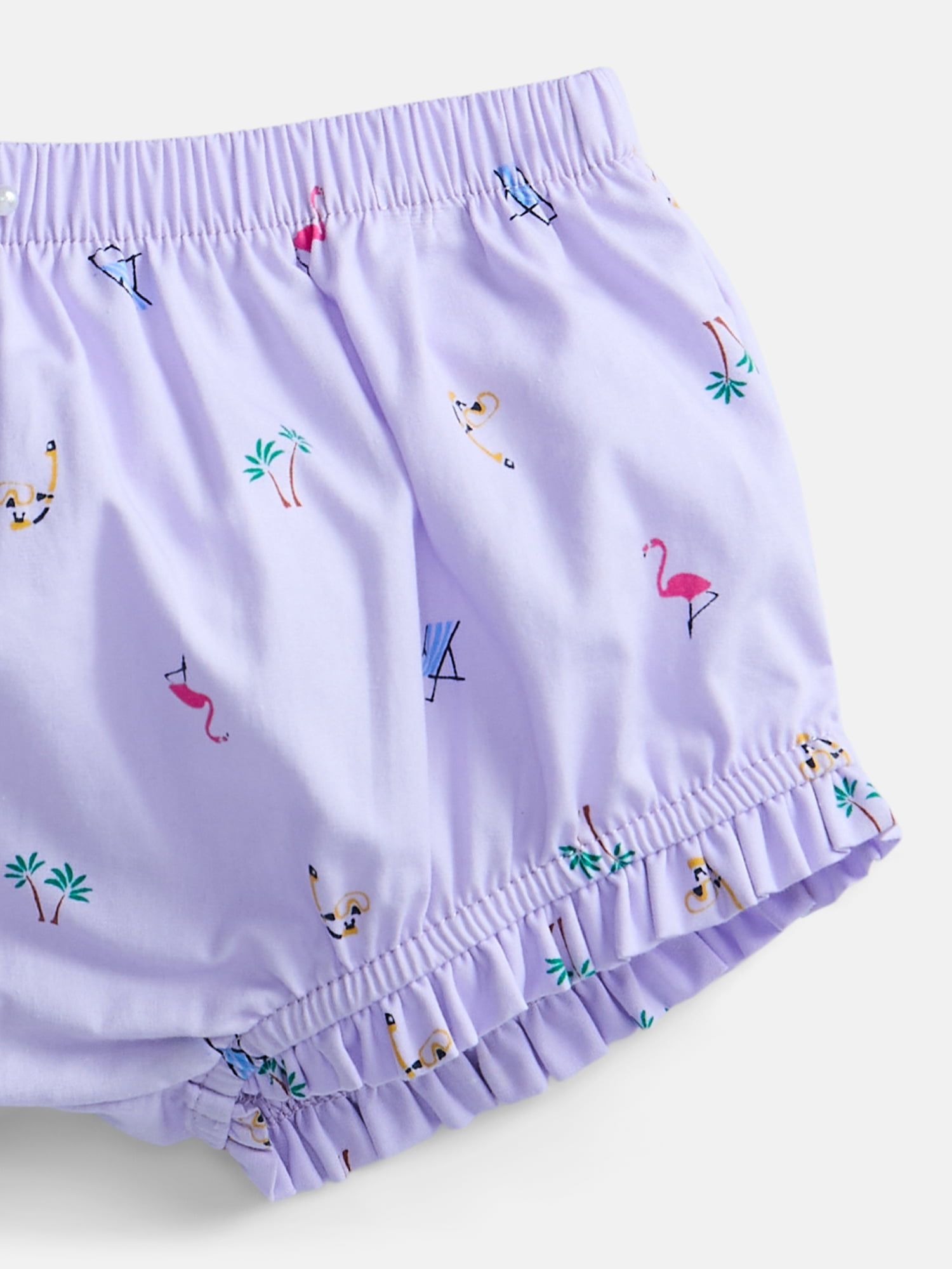 Wonder Nation Baby Girls Printed Tank Top and Matching Shorts Set, 2-Piece, Sizes 0/3M-24M