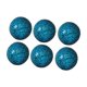 thumbnail image 4 of 6 Piezas Decorativas Mosaico Bolas de Centro Mesa de Vidrio Esfera Sólida Diseño Mosaico Reluciente Adecuado para Sala de Estar Mesa de Azul, 4 of 8
