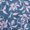 Medium Blue, variant on oneOone Polyester Spandex Purple Fabric Floral Magnolia With Texture Dress Material Fabric Print Fabric By The Yard 56 Inch Wide