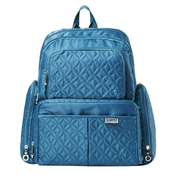 teal diaper bag backpack