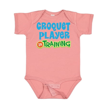 

Inktastic Croquet Player in Training Gift Baby Boy or Baby Girl Bodysuit