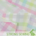 thumbnail image 5 of Spring Summer Easter Tablecloth Round 60 inch Watercolor Buffalo Check Plaid Bunny Table Cloths Table Covers for Kitchen Party Dinner Tabletop Decoration, 5 of 6