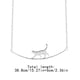 thumbnail image 4 of Collar con colgante de gato trepador, joyería, collar fresco y moderno con cadena para el cuello, gato, para mujeres mayores con personalidad y temperamento, joyería femenina de moda, 4 of 8