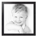 thumbnail image 2 of ArtToFrames 22" x 22" Distressed Black Picture Frame, 22x22 inch Black Wood Poster Frame (WOM-4592), 2 Pack, 2 of 7