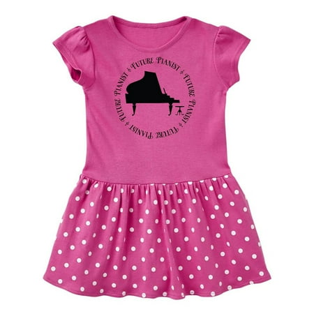 

Inktastic Future Piano Player Gift Baby Girl Dress