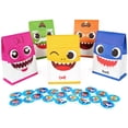 thumbnail image 1 of Bolsas de regalo para fiestas con temática de tiburones bebés, 20 unidades, para cumpleaños de niños, 1 of 8