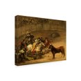 thumbnail image 2 of Trademark Fine Art 'Bullfight' Canvas Art by Goya, 2 of 3