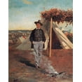 thumbnail image 2 of Homer, Winslow 12x14 White Modern Wood Framed Museum Art Print Titled - Portrait Of Albert Post, 2 of 4