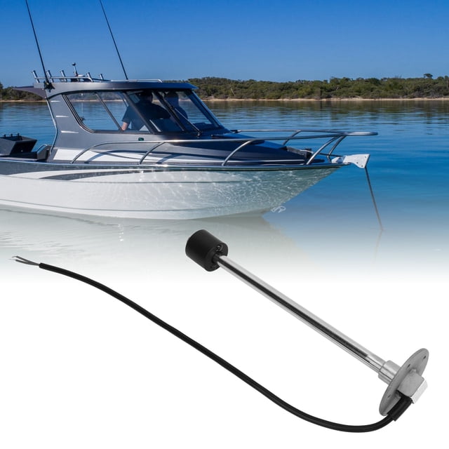 Gas Water Tank Sender, 11in 0-190ohms Easy Installation Marine Fuel Sending Unit Stable Output for Boat Truck