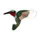 thumbnail image 1 of Adorno de pájaro de fieltro, decoración colgante, colección, decoración del hogar, adorno navideño, árbol de Navidad Verde, 1 of 9