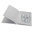 thumbnail image 3 of Flipside Products BK112 Livre Blanc à Couverture Rigide Portrait 8.5 x 11 Po, Classe - Lot de 12, 3 of 3