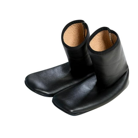 

Knosfe Women Warm Winter Thick Slipper Socks Non-Slip Ankel High Socks 38-42
