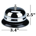 thumbnail image 2 of Pack of 4 Classic Metal Service Bells (colors may vary), 2 of 2