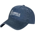 thumbnail image 2 of Yes I'm Singles Now is Your Chance Hat Men Baseball Hat Adjustable Cap, 2 of 7