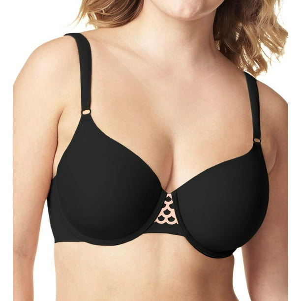 Women's Olga 35145 To A Tee Underwire Contour Bra (Black 44DD) 