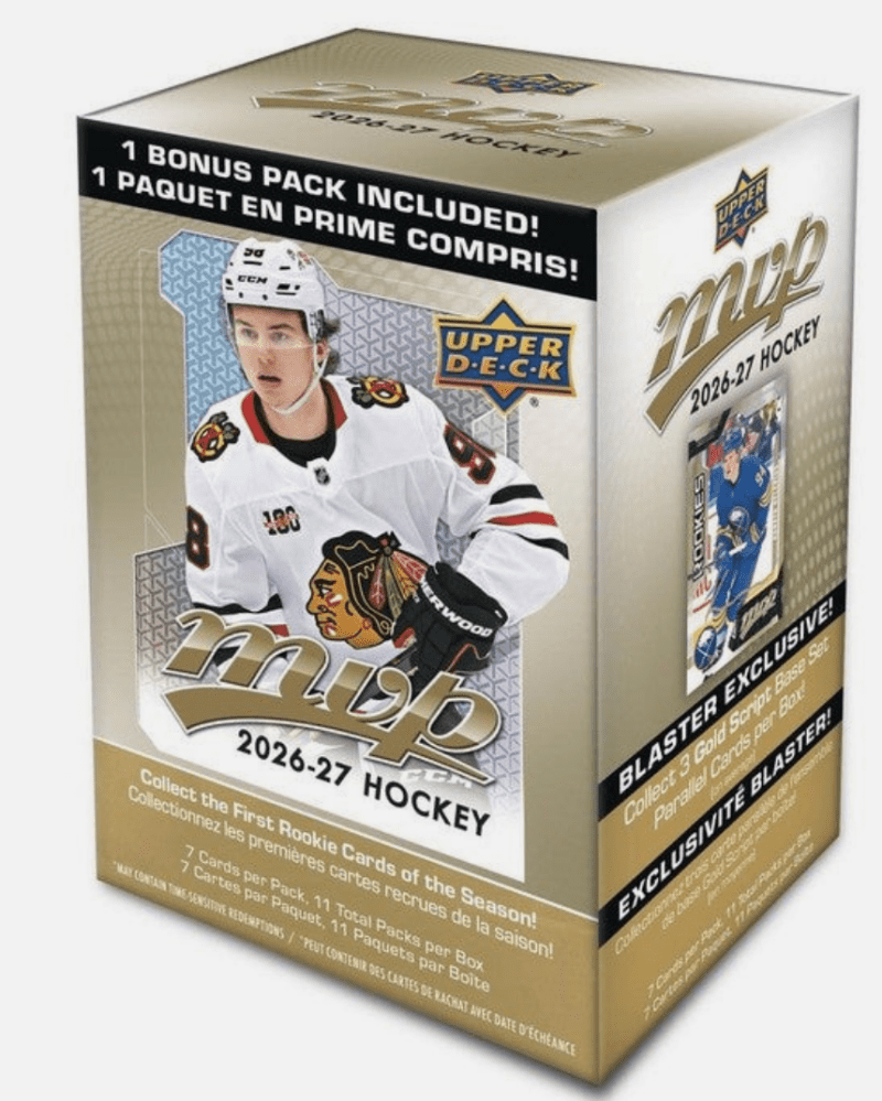 Upper Deck 2021 Goodwin Champions Blaster Box, 6 Packs, 5 Cards