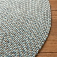 thumbnail image 4 of SAFAVIEH Braided Maxwell Solid Cotton Reversible Area Rug, Multi, 4' x 6' Oval, 4 of 11