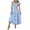 White, variant on TJAZFJPA Dress Women Women’S Casual Maxi Dress Flutter Sleeve Scoop Neck Smocked Tiered A Line Flowy Beach Long Sun Dresses Travel Dress Gala Dresses