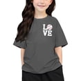 thumbnail image 4 of T-shirts pour Filles Imprimés T-Shirts pour Filles Manches Courtes Hauts Vêtements d'Été pour Filles Col Rond pour Filles Vêtements 3-4 Ans pour Filles Mode pour Filles, 4 of 6