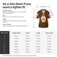 thumbnail image 7 of Haiem Gnomes With Honey Men's Casual Shirts Short Sleeve Button Down Shirts Fashion Textured Summer Beach Shirt-Small, 7 of 7