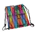 thumbnail image 3 of Lentejues con Cordón Gimnasio Bolsa Bolsa Bolsa de Deportes Bolsa de Gimnasio Bolsa de Deportes Gymbag Gysack para Mujeres Niña Zulema Mochila de lazo de lentejuelas, 3 of 6