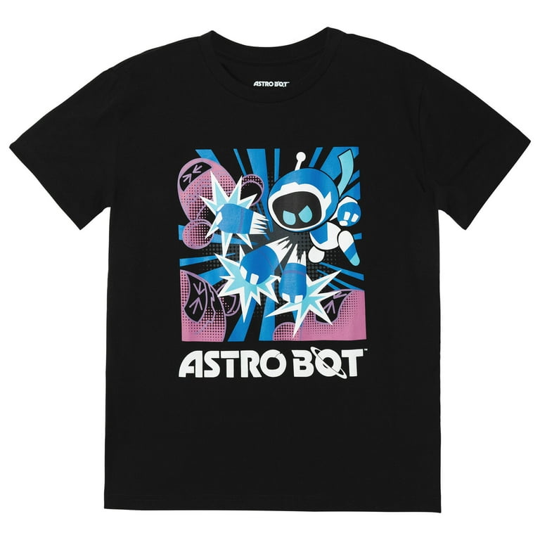 PlayStation Astro Bot Video Game 2 Pack T-Shirts Toddler to Big
