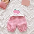 thumbnail image 2 of ZIXKCGDSE Baby Girl Clothes Cotton Long Sleeve Graphic Tee and Pants 2 Piece Fall Outfits Size 18-24 Months, 2 of 3