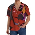 thumbnail image 3 of Sigee Scooby-Doo An for Men's Casual Short Sleeve Button Down Shirts Men's Shirts Summer X-Large, 3 of 7