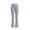 Purple, variant on Tween Girl Yoga Leggings Solid High Waist Flared Pants Spring Summer Stretchy Long Trousers