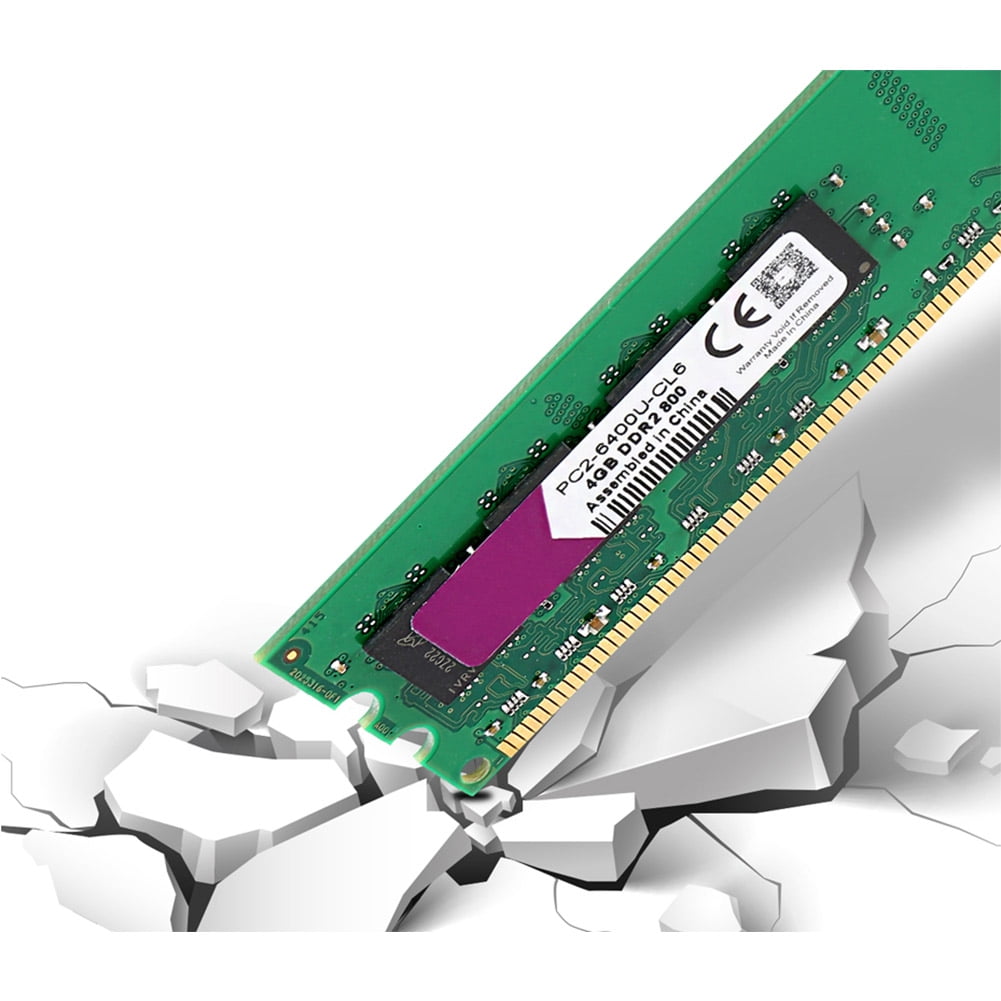 Memory RAM DDR2 PC2-6400 800MHz Desktop Non-ECC DIMM 240 Pin for 2 x 4 G Vaorwne 8G