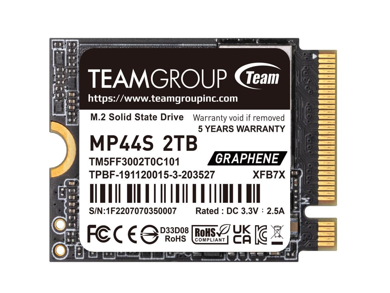 2TB Micron 2400 M.2 2230 NVMe PCIe 4.0x4 SSD MTFDKBK2T0QFM