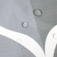 thumbnail image 3 of Evago Grey Fabric Shower Curtain, Waterproof Design And Polyester, Quick-drying, Weighted Hem, Shower Curtains Set For Bathroom, Durable And Washable, 3 of 5